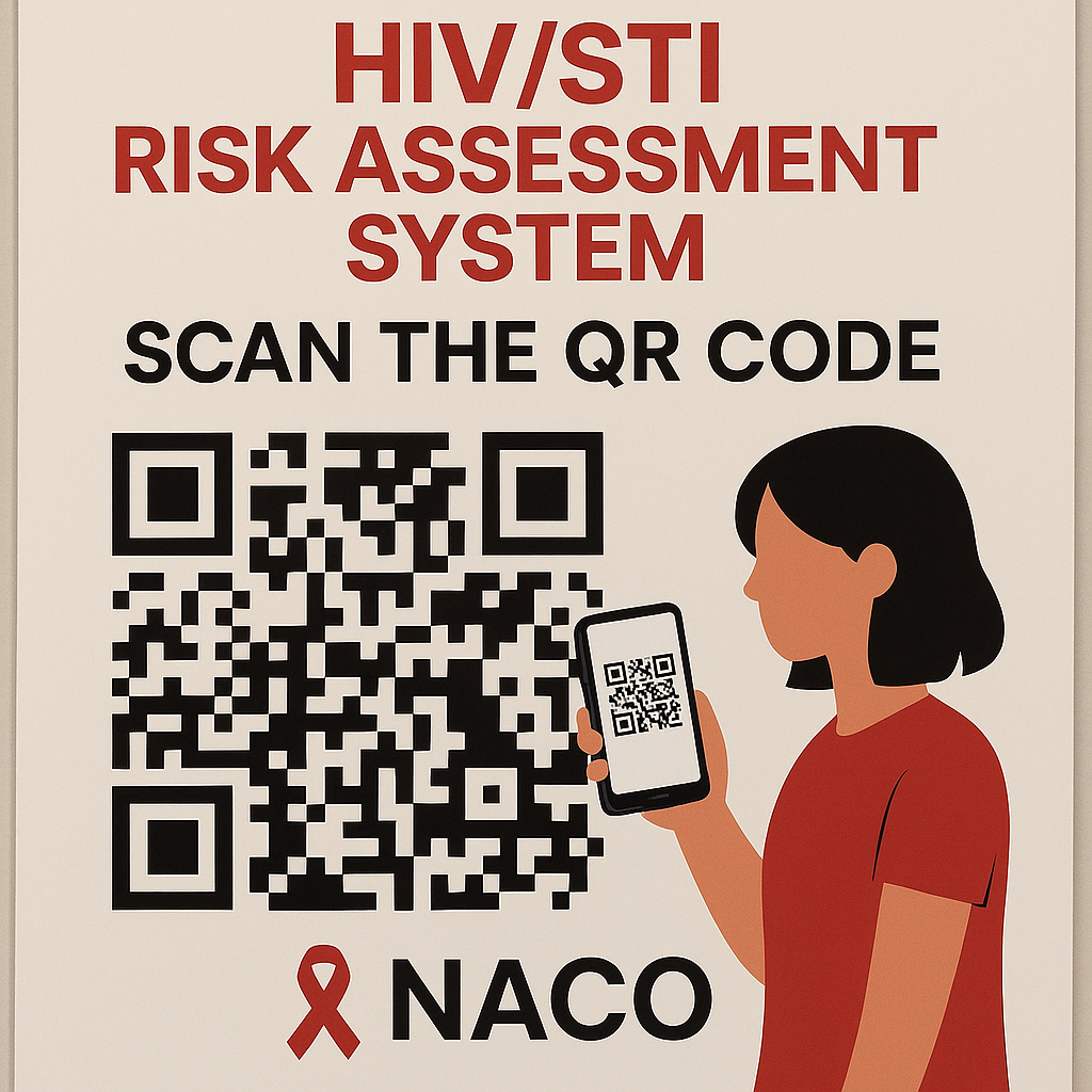 QR-Based HIV/STI Risk Assessment System for IITF – NACO